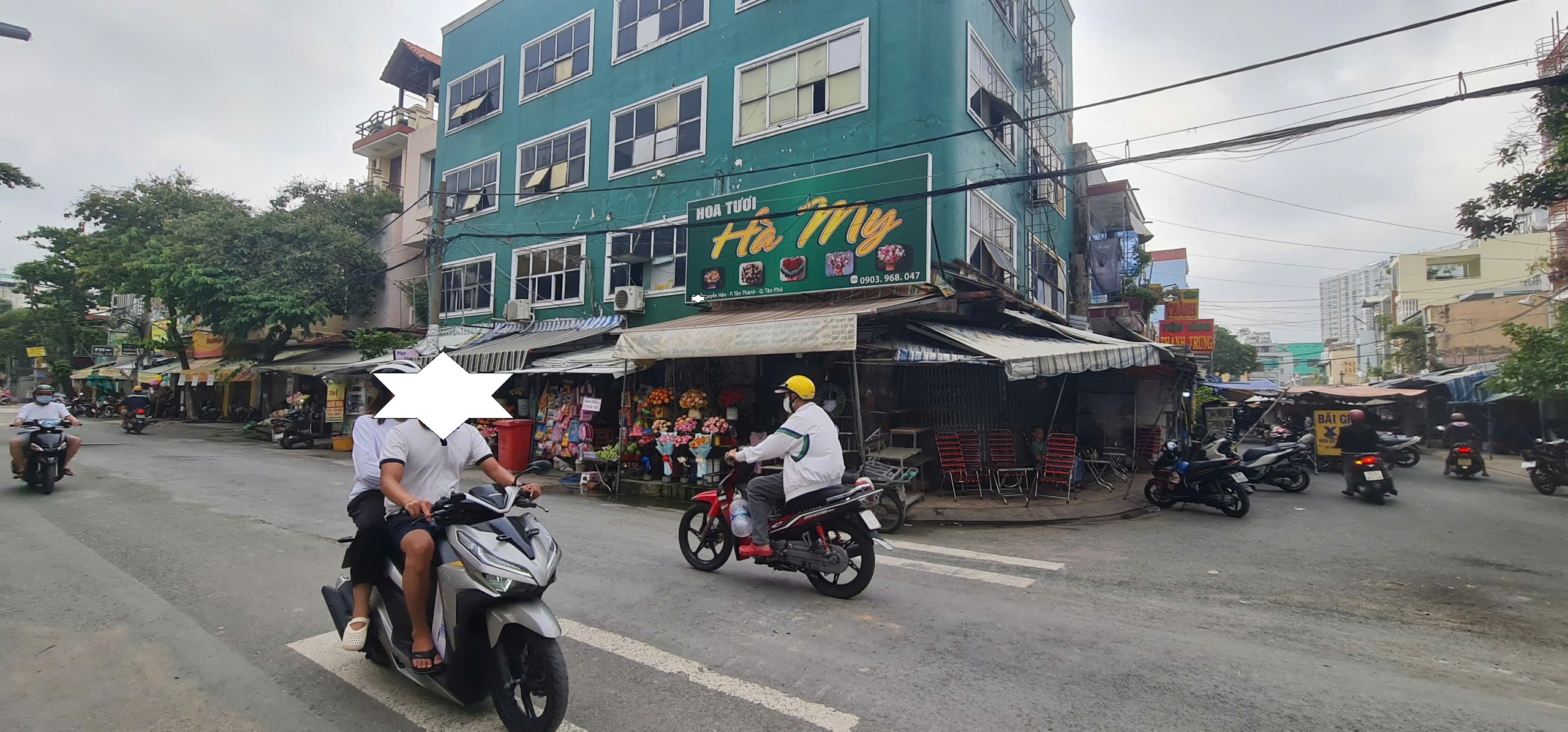 Cho thuê nhà 2 Mặt Tiền Nguyễn Hậu  60m² - NGANG 12M - NGAY CHỢ - Ảnh 1